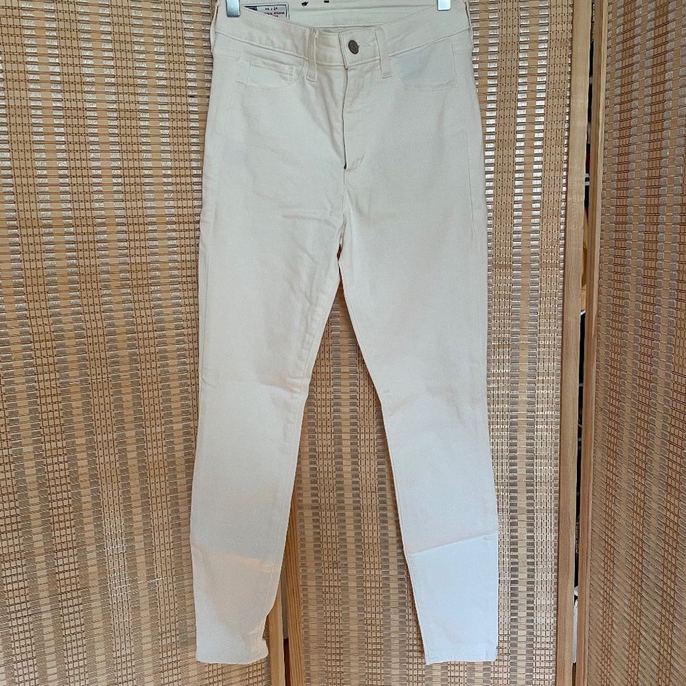 White jeans